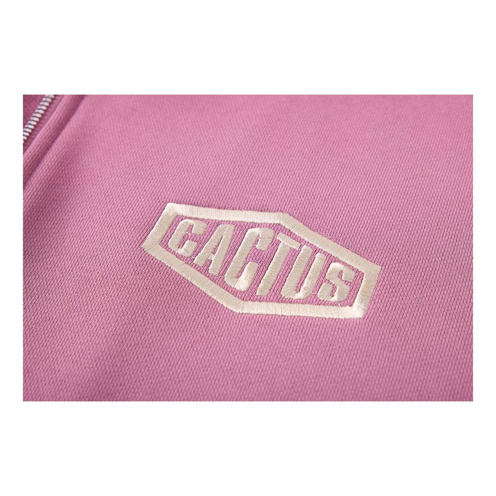 Cactus Valley Crystal Cactus Zip Hoodie Raspberry by Cactus Valley - NWAHYPE No.1 for streetwear Hoodies in USA