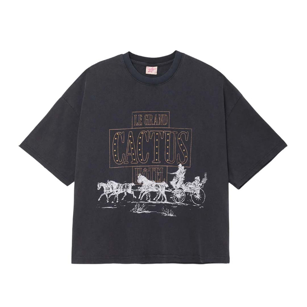 Cactus Valley Hotel Tee Black by Cactus Valley - NWAHYPE No.1 for streetwear T-Shirts in USA