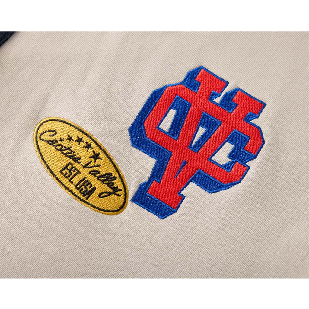 Cactus Valley Patch Polo Shirt Cream by Cactus Valley - NWAHYPE No.1 for streetwear T-Shirts in USA