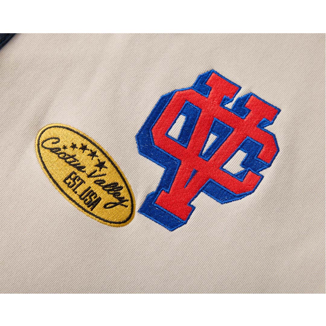 Cactus Valley Patch Polo Shirt Cream by Cactus Valley - NWAHYPE No.1 for streetwear T-Shirts in USA