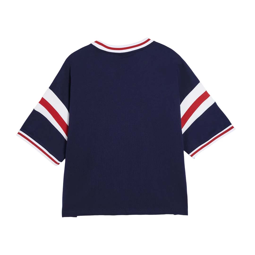 Cactus Valley Ridgemont Navy Blue Red Tee by Cactus Valley - NWAHYPE No.1 for streetwear T-Shirts in USA
