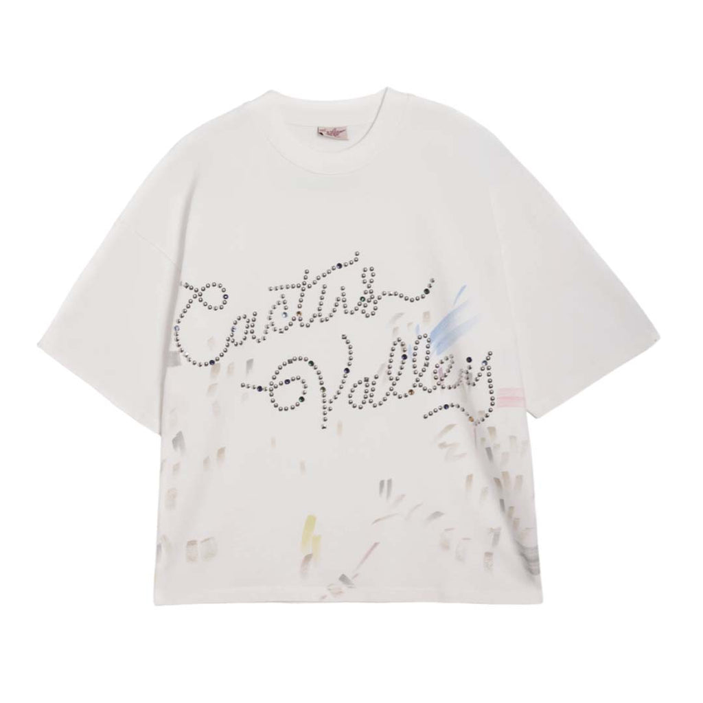 Cactus Valley Splatter Tee Cream by Cactus Valley - NWAHYPE No.1 for streetwear T-Shirts in USA