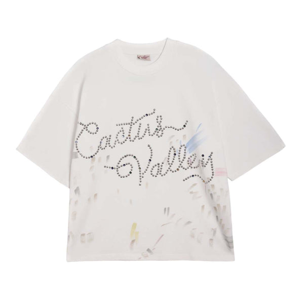 Cactus Valley Splatter Tee Cream by Cactus Valley - NWAHYPE No.1 for streetwear T-Shirts in USA