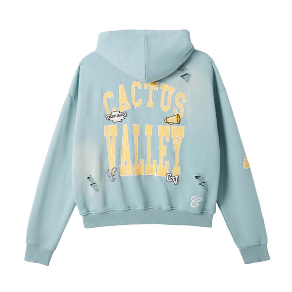Cactus Valley Top Dog Zip Up Hoodie Mint Green Yellow by Cactus Valley - NWAHYPE No.1 for streetwear Hoodies in USA