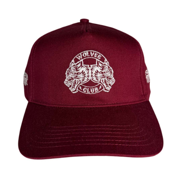 Darcsport Crown 5 Panel Hat Maroon by Darcsport - NWAHYPE No.1 for streetwear Hats in USA