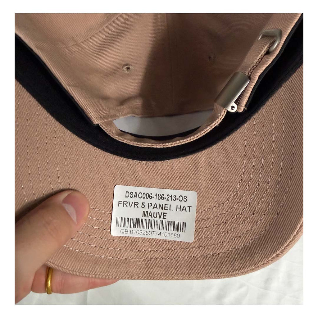 Darcsport FRVR 5 Panel Mauve Hat by Darcsport - NWAHYPE No.1 for streetwear Hats in USA