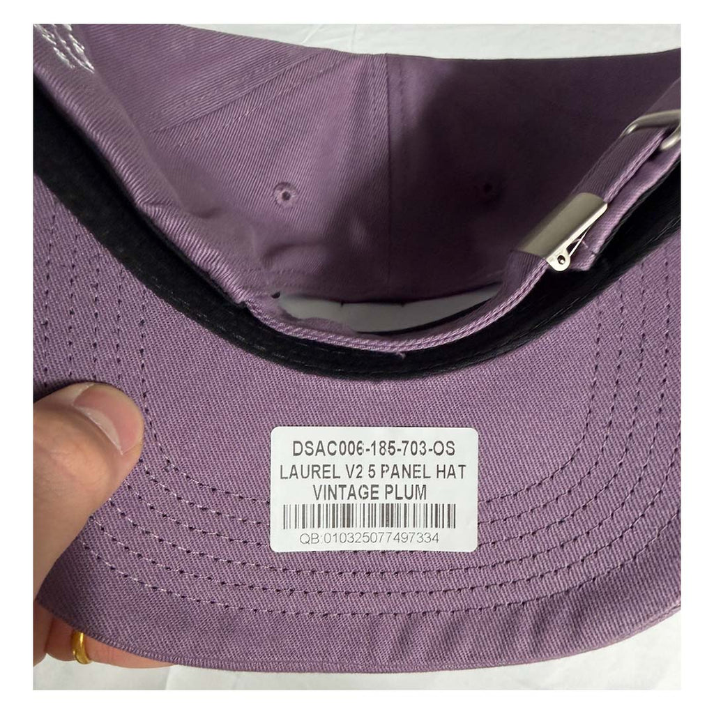 Darcsport Laurel V2 5 Panel Hat Vintage Plum by Darcsport - NWAHYPE No.1 for streetwear Hats in USA