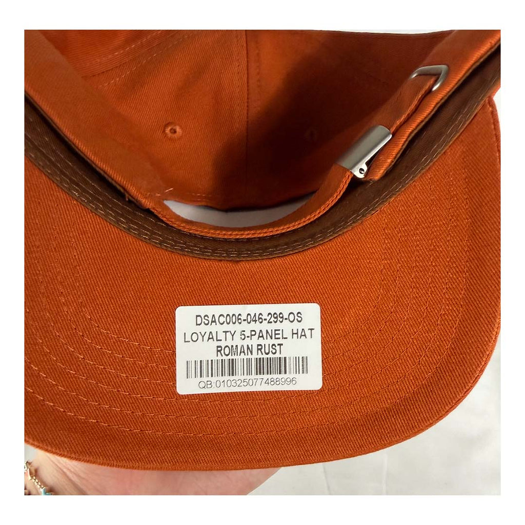 Darcsport Loyalty 5 Panel Hat Roman Rust by Darcsport - NWAHYPE No.1 for streetwear Hats in USA