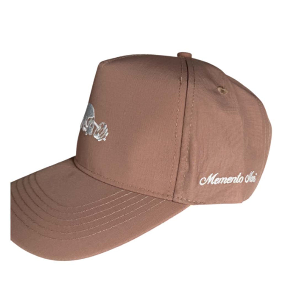 Darcsport Memento Mori Nylon 5 Panel Mauve by Darcsport - NWAHYPE No.1 for streetwear Hats in USA