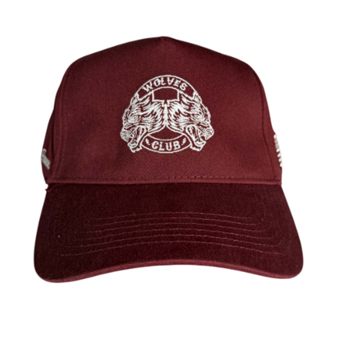 Darcsport Original Wolves Club 5 Panel Hat Ox Blood by Darcsport - NWAHYPE No.1 for streetwear Hats in USA