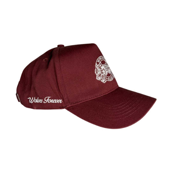 Darcsport Original Wolves Club 5 Panel Hat Ox Blood by Darcsport - NWAHYPE No.1 for streetwear Hats in USA