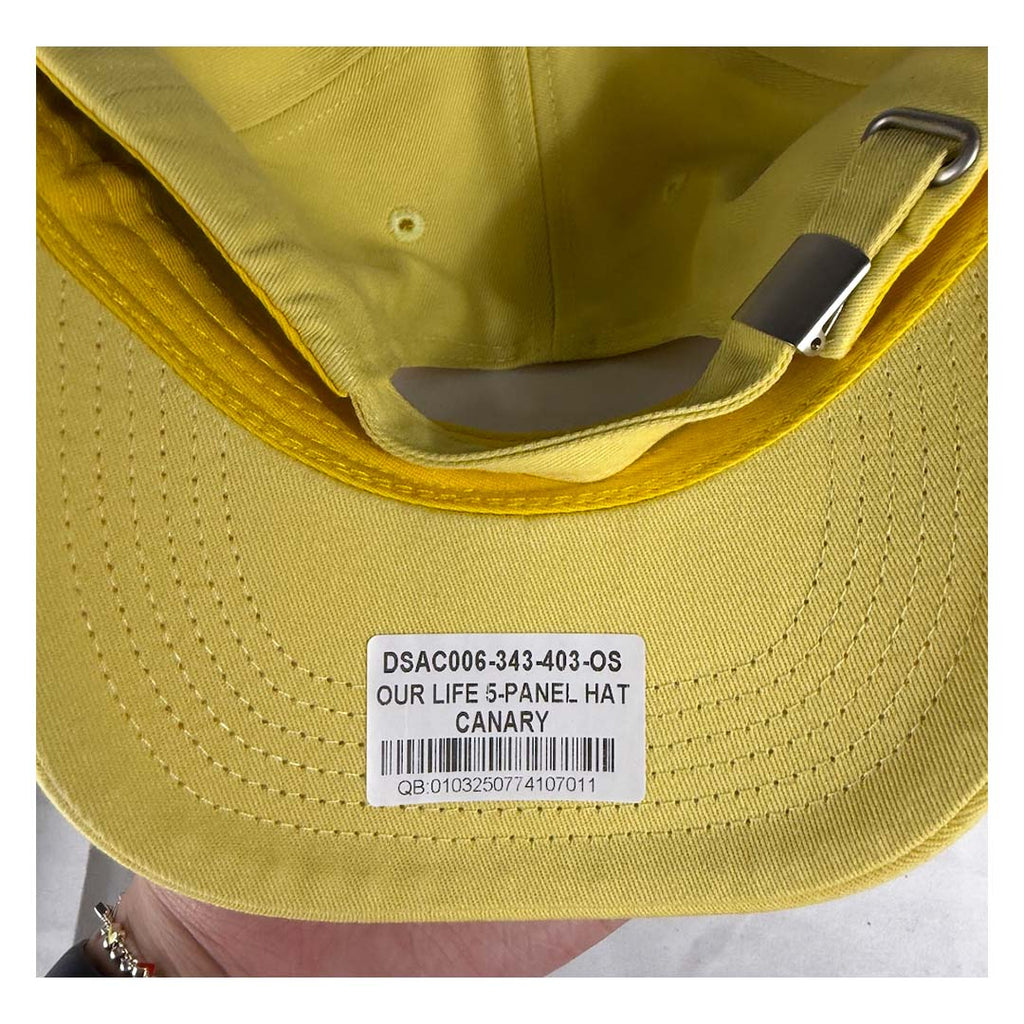 Darcsport Our Life 5 Panel Hat Canary by Darcsport - NWAHYPE No.1 for streetwear Hats in USA