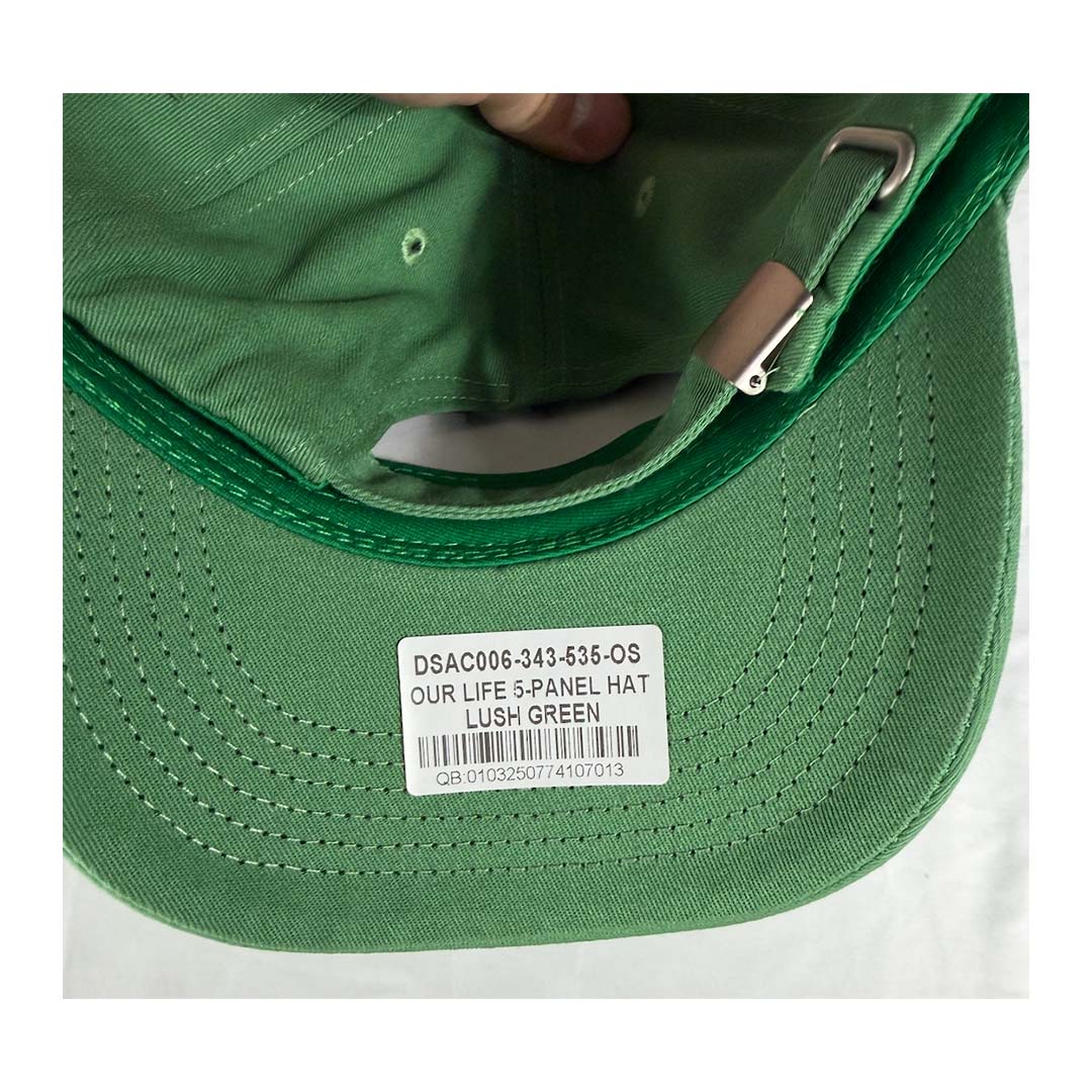 Darcsport Our Life 5 Panel Hat Lush Green by Darcsport - NWAHYPE No.1 for streetwear Hats in USA