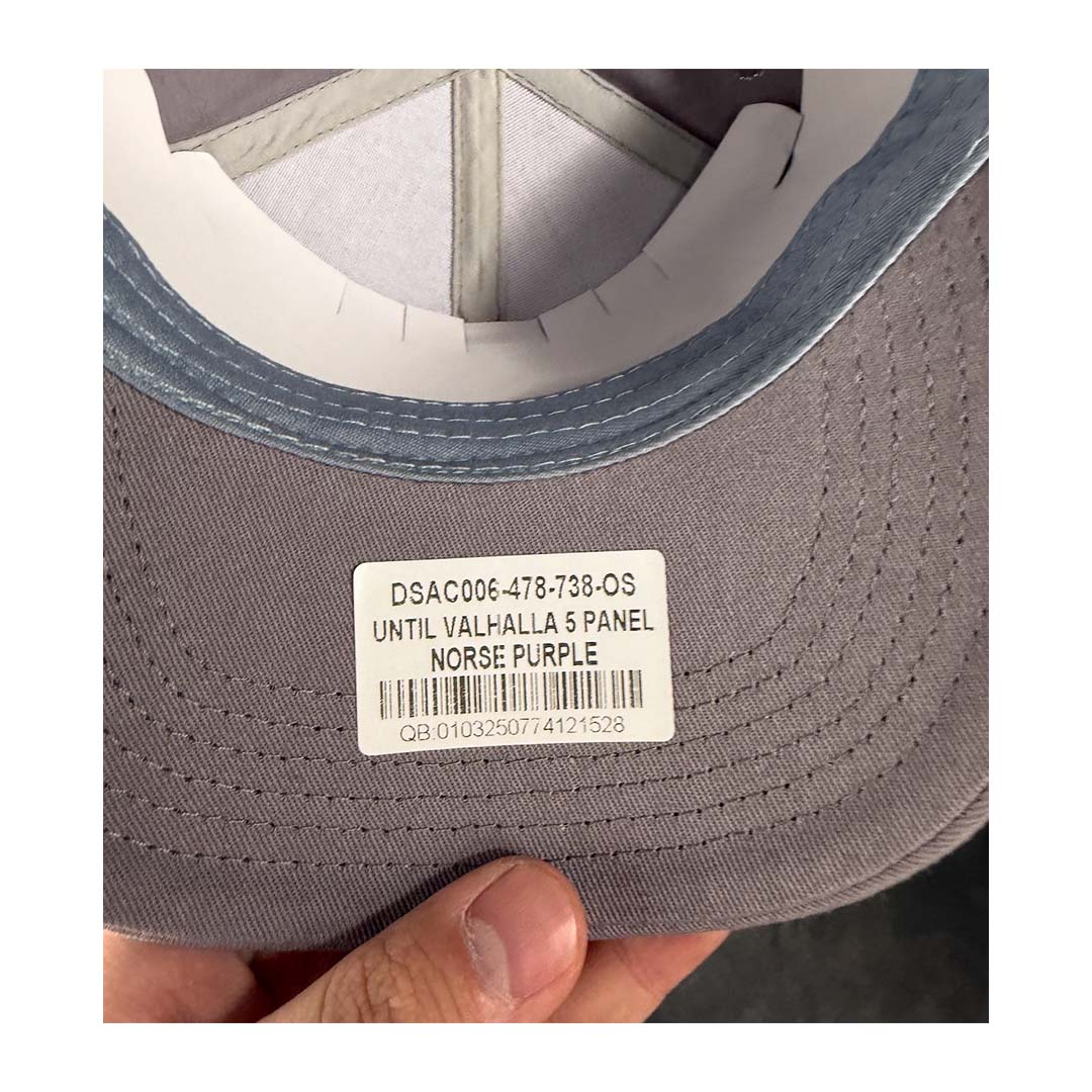 Darcsport Until Valhalla 5 Panel Hat Norse Grey by Darcsport - NWAHYPE No.1 for streetwear Hats in USA