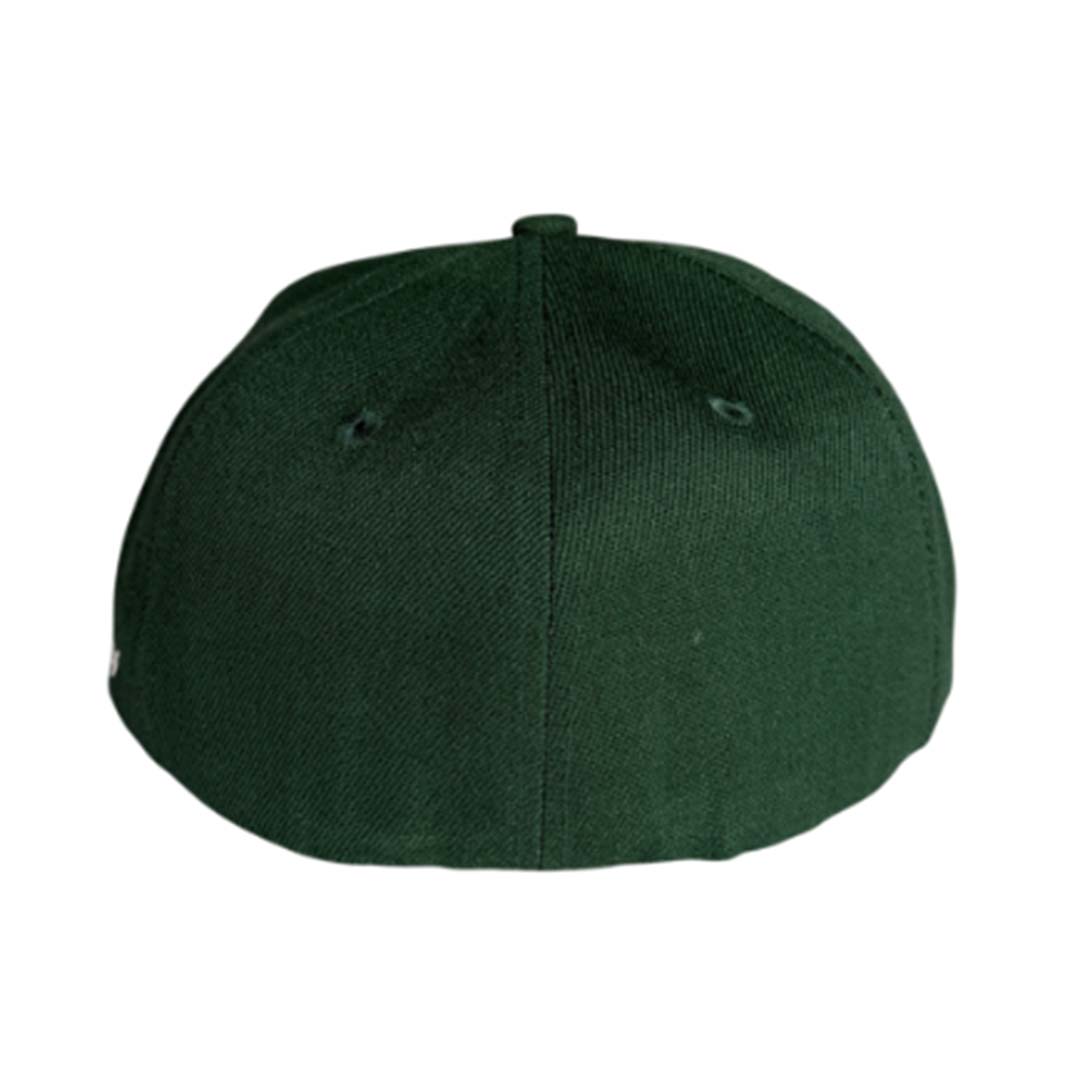 Darcsport Wolf Head Fitted Hat Forest Green by Darcsport - NWAHYPE No.1 for streetwear Hats in USA