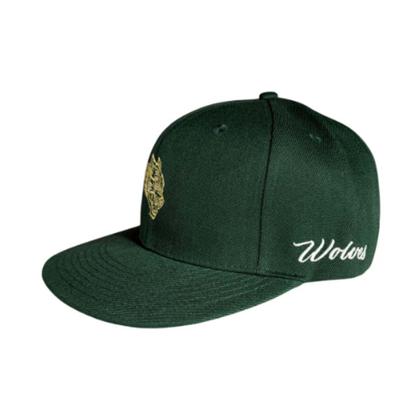 Darcsport Wolf Head Fitted Hat Forest Green by Darcsport - NWAHYPE No.1 for streetwear Hats in USA