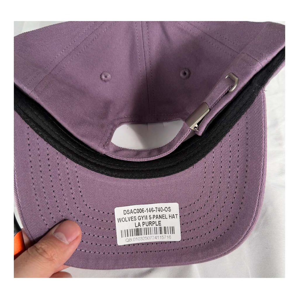Darcsport Wolves Gym 5 Panel Hat LA Purple by Darcsport - NWAHYPE No.1 for streetwear Hats in USA