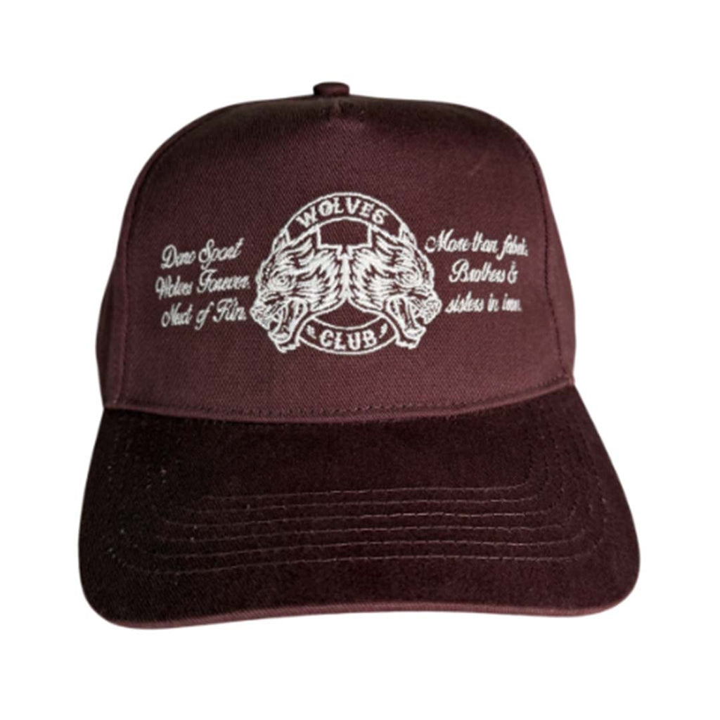Darcsport Wolves Scripture 5 Panel Hat Purple Dusk by Darcsport - NWAHYPE No.1 for streetwear Hats in USA