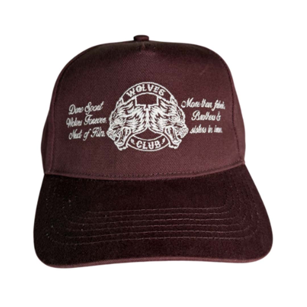 Darcsport Wolves Scripture 5 Panel Hat Purple Dusk by Darcsport - NWAHYPE No.1 for streetwear Hats in USA