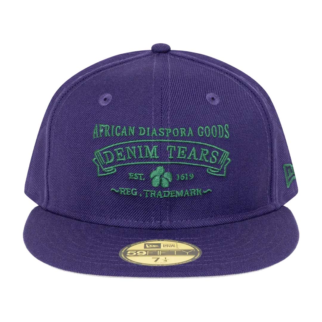 Denim Tears ADG New Era Hat Purple by Denim Tears - NWAHype 1 for streetwear Hats in USA