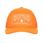 Denim Tears ADG Orange Trucker Hat by Denim Tears - NWAHype 1 for streetwear Hats in USA
