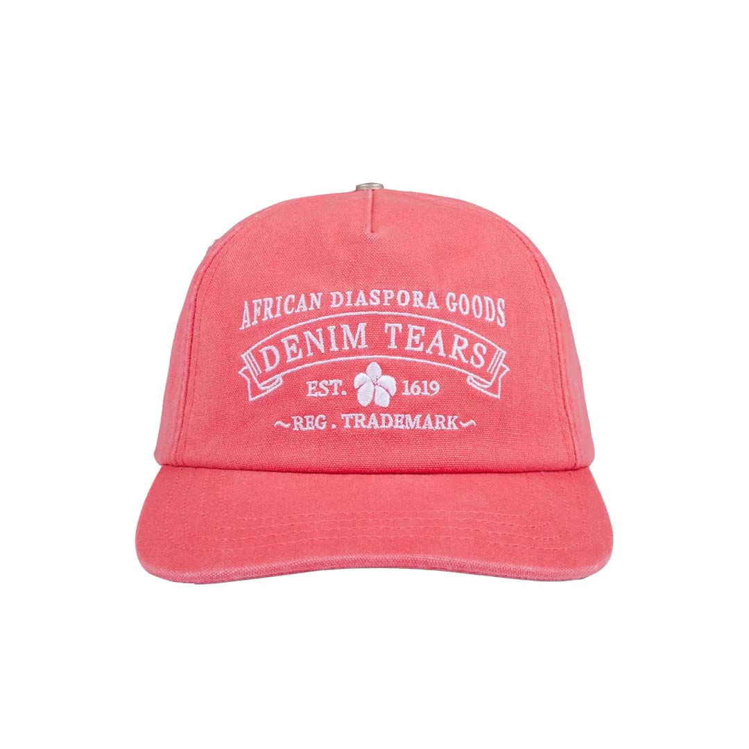 Denim Tears ADG Stamp Hat Coral by Denim Tears - NWAHype 1 for streetwear Hats in USA