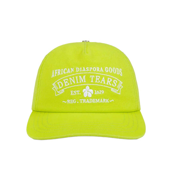 Denim Tears ADG Stamp Hat Lime by Denim Tears - NWAHype 1 for streetwear Hats in USA