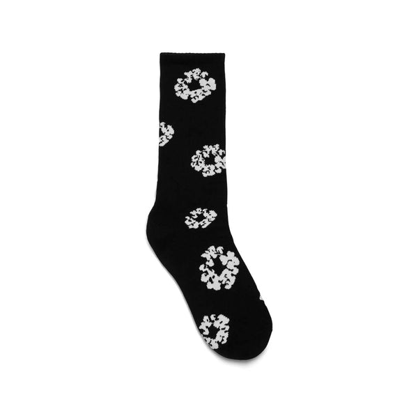 Denim Tears Black White Socks by Denim Tears - NWAHYPE No.1 for streetwear Accessories in USA