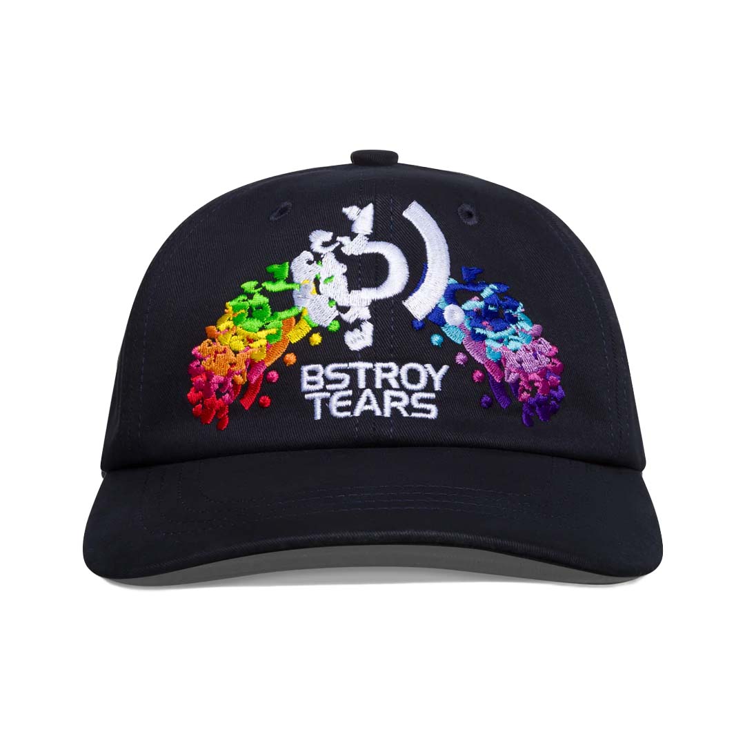 Denim Tears Bstroy Tears Rainbow Wreath Black Hat by Denim Tears - NWAHype No.1 for streetwear Hats in USA