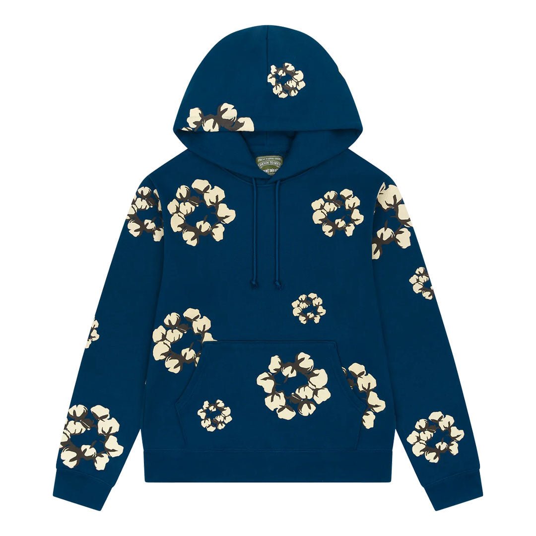 Denim Tears Cactus Tears Wreath Sweatshirt Navy by Denim Tears - NWAHype 1 for streetwear Hoodies in USA