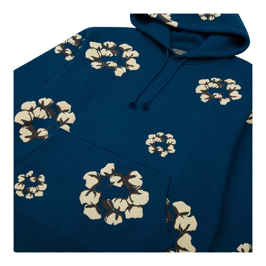 Denim Tears Cactus Tears Wreath Sweatshirt Navy by Denim Tears - NWAHype 1 for streetwear Hoodies in USA