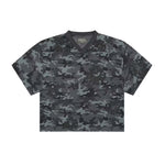 Denim Tears Camo Cotton Wreath Mesh Jersey Tee Black by Denim Tears - NWAHype No.1 for streetwear T-Shirts in USA