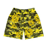 Denim Tears Camo Cotton Wreath Mesh Shorts Yellow by Denim Tears - NWAHype No.1 for streetwear Shorts in USA