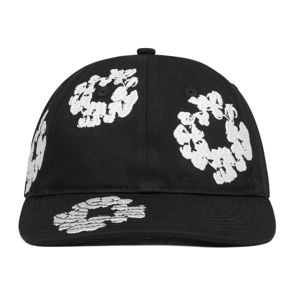 Denim Tears Cotton Wreath Hat Black by Denim Tears - NWAHype 1 for streetwear Hats in USA