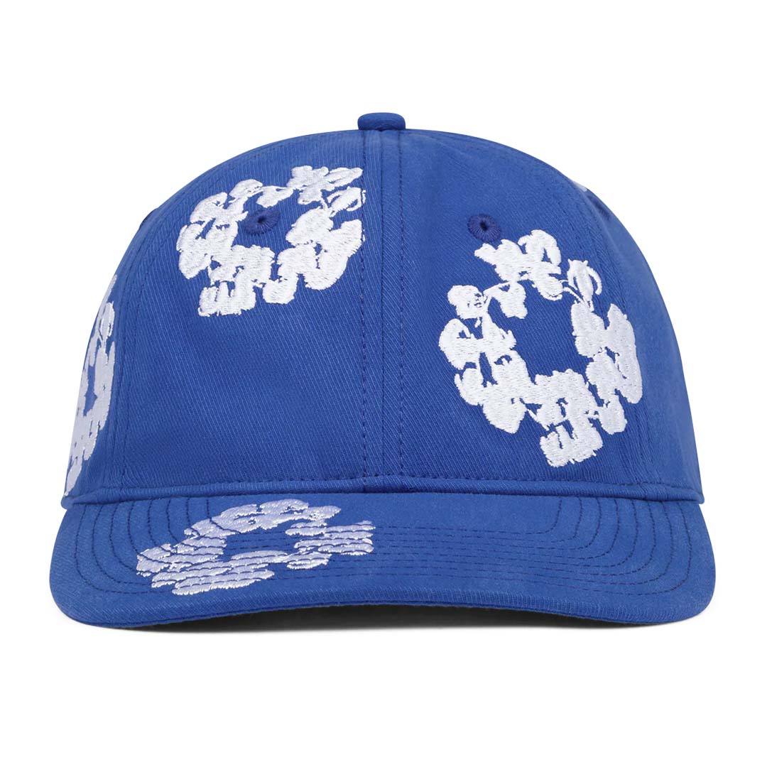 Denim Tears Cotton Wreath Hat Blue by Denim Tears - NWAHype 1 for streetwear Hats in USA