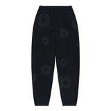 Denim Tears Cotton Wreath Sweatpants Black Monochrome by Denim Tears - NWAHype 1 for streetwear Hoodies in USA