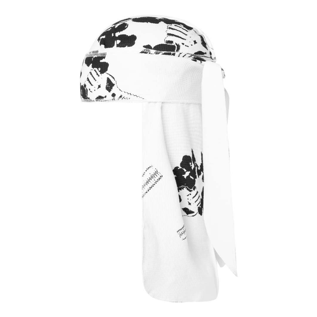 Denim Tears Hardies Durag White by Denim Tears - NWAHype 1 for streetwear Hats in USA
