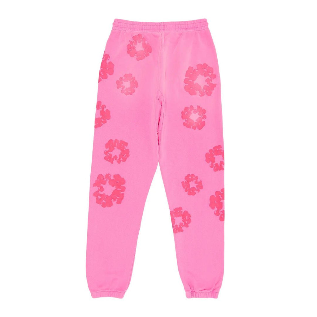 Denim Tears Mono Cotton Wreath Sweatpants 'Pink' by Denim Tears - NWAHype 1 for streetwear Pants in USA
