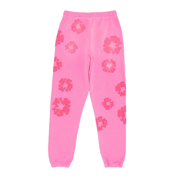 Denim Tears Mono Cotton Wreath Sweatpants 'Pink' by Denim Tears - NWAHype 1 for streetwear Pants in USA