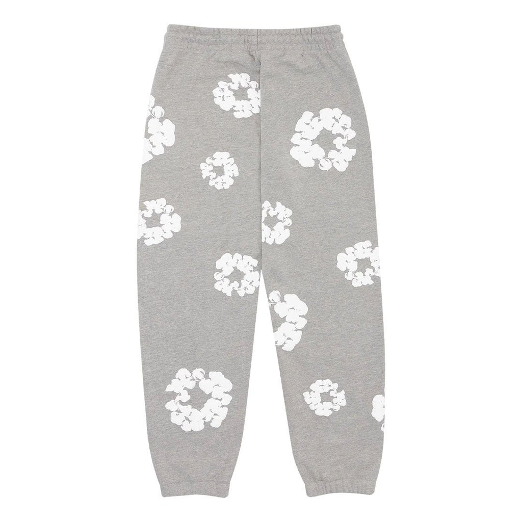 Denim Tears Sweatpants Grey Cotton Wreath by Denim Tears - NWAHype 1 for streetwear Pants in USA
