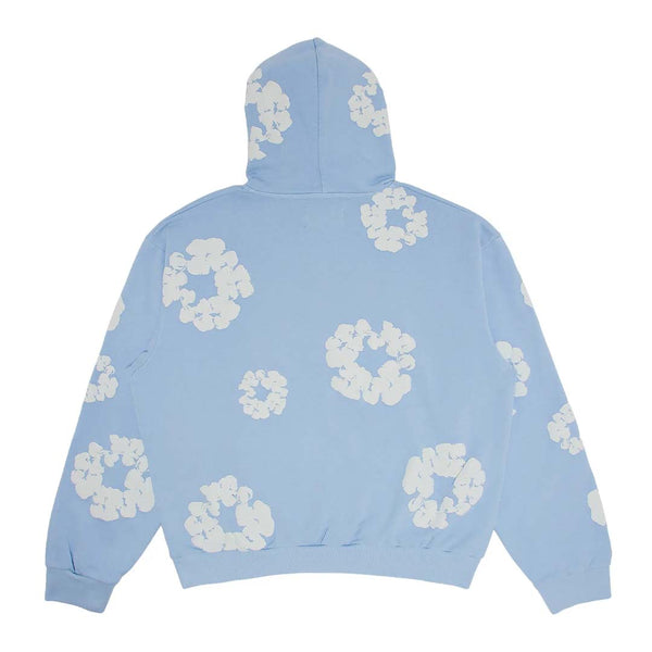 Denim Tears The Cotton Wreath Hoodie 'Powder Blue' by Denim Tears - NWAHype No.1 for streetwear Hoodies in USA
