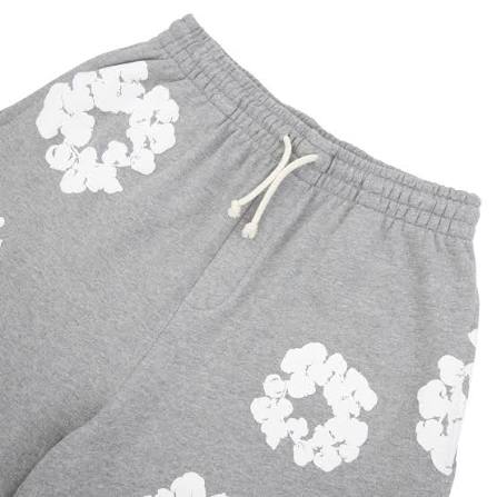 Denim Tears The Cotton Wreath Shorts 'Grey' by Denim Tears - NWAHYPE No.1 for streetwear Shorts in USA