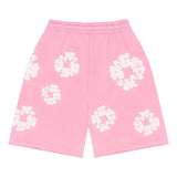 Denim Tears The Cotton Wreath Shorts Pink by Denim Tears - NWAHype 1 for streetwear Shorts in USA