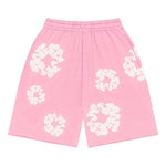 Denim Tears The Cotton Wreath Shorts Pink by Denim Tears - NWAHype 1 for streetwear Shorts in USA