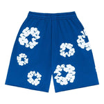Denim Tears The Cotton Wreath Shorts 'Royal Blue' by Denim Tears - NWAHype 1 for streetwear Shorts in USA