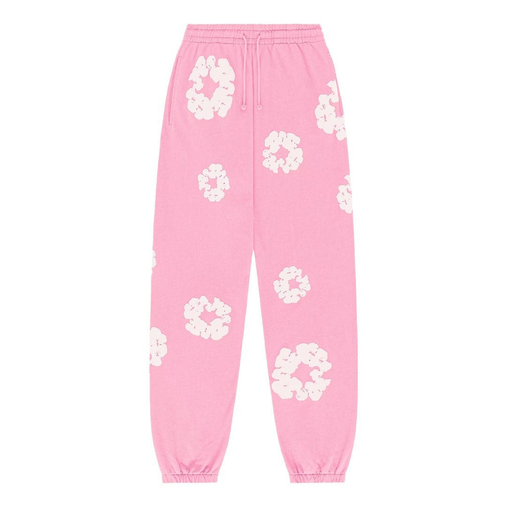 Denim Tears The Cotton Wreath Sweatpants 'Pink' by Denim Tears - NWAHype 1 for streetwear Pants in USA