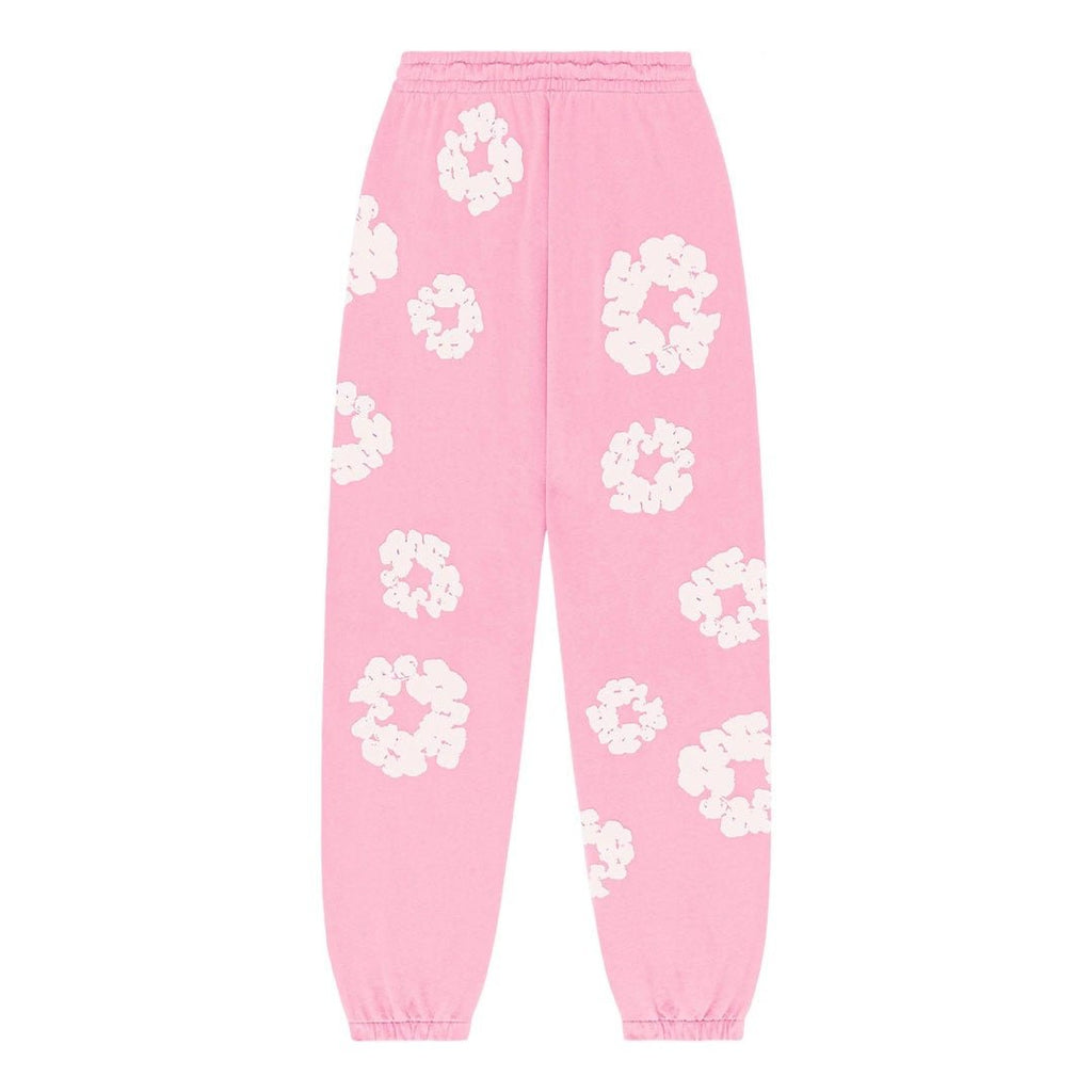 Denim Tears The Cotton Wreath Sweatpants 'Pink' by Denim Tears - NWAHype 1 for streetwear Pants in USA