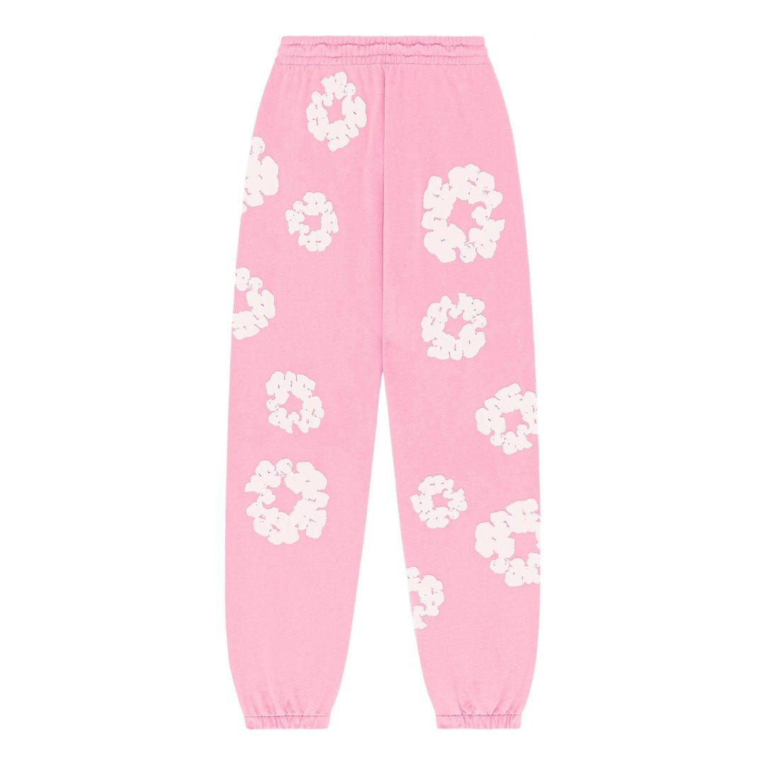 Denim Tears The Cotton Wreath Sweatpants 'Pink' by Denim Tears - NWAHype 1 for streetwear Pants in USA