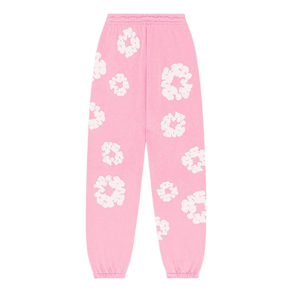 Denim Tears The Cotton Wreath Sweatpants 'Pink' by Denim Tears - NWAHype 1 for streetwear Pants in USA