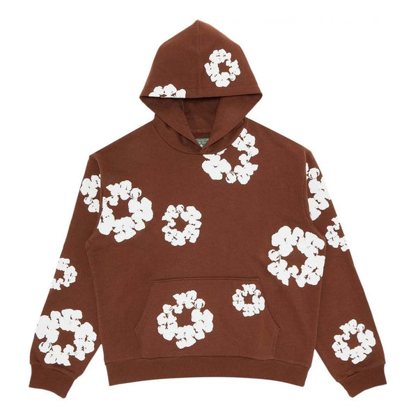 Denim Tears The Cotton Wreath Sweatshirt Brown by Denim Tears - NWAHype 1 for streetwear Hoodies in USA